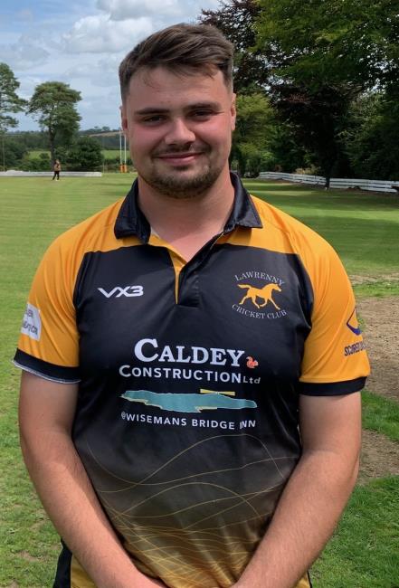 Ryan Morton - took 6 for 24 for Lawrenny Ryan Morton - took 6 for 24 for Lawrenny